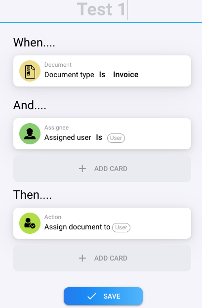 Workflow Amount Check