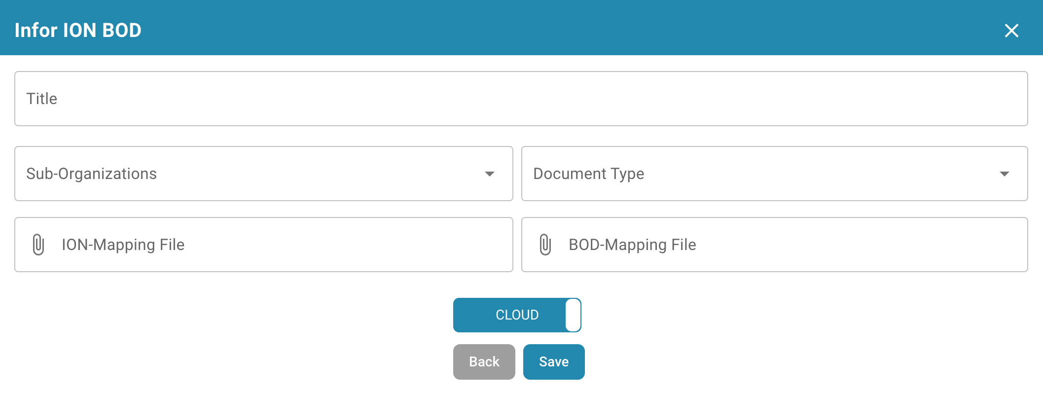 Export Infor ION Configuration