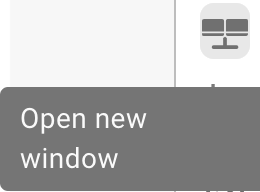 Open New Window Icon