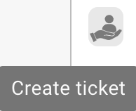 Create Ticket Button in Validation Screen