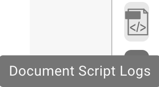 Document Script Logs Button