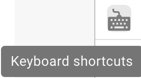 Keyboard Shortcuts Icon