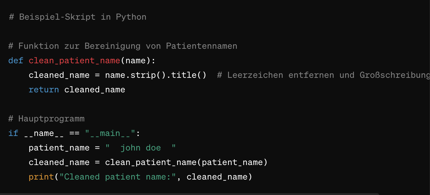 Python Script Example 1
